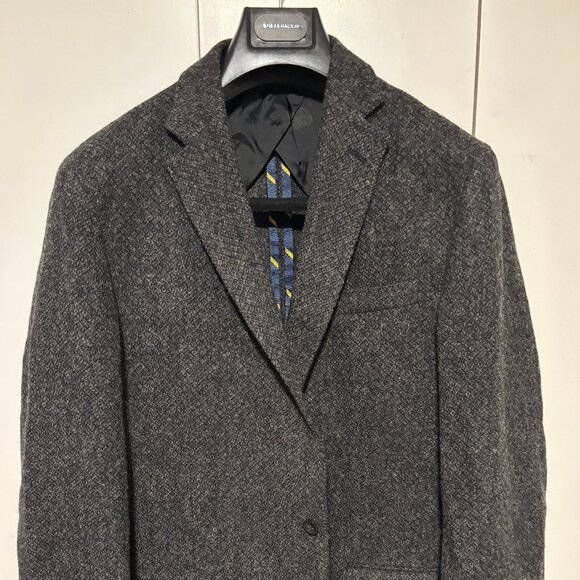 BNWOT Polo Ralph Lauren Unstructured Charcoal Grey Sport Coat/Blazer - 44 - Picture 1 of 12